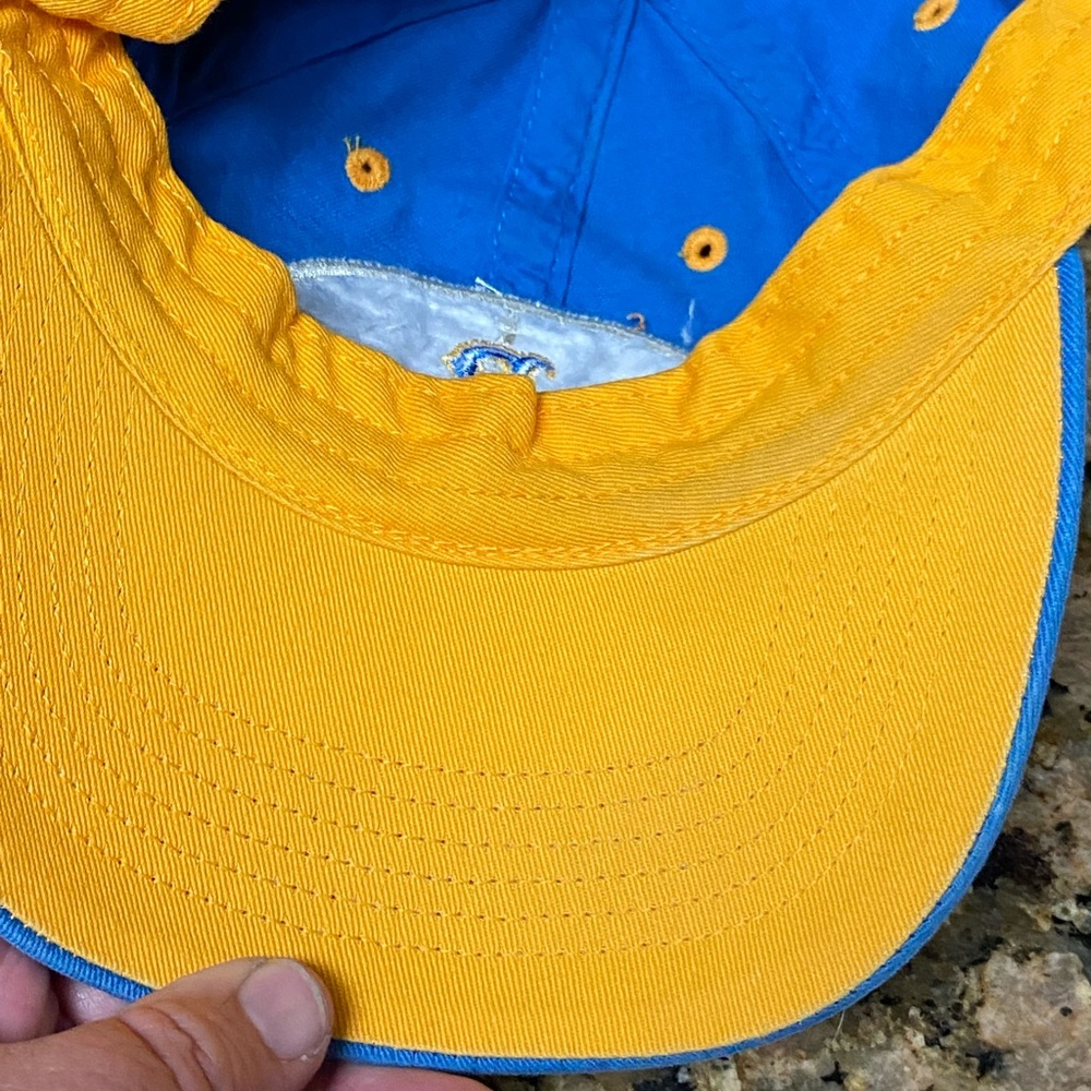 Nice Vintage UCLA Light Blue Strap Back Cotton Baseball Hat BRUINS - Picture 5 of 6